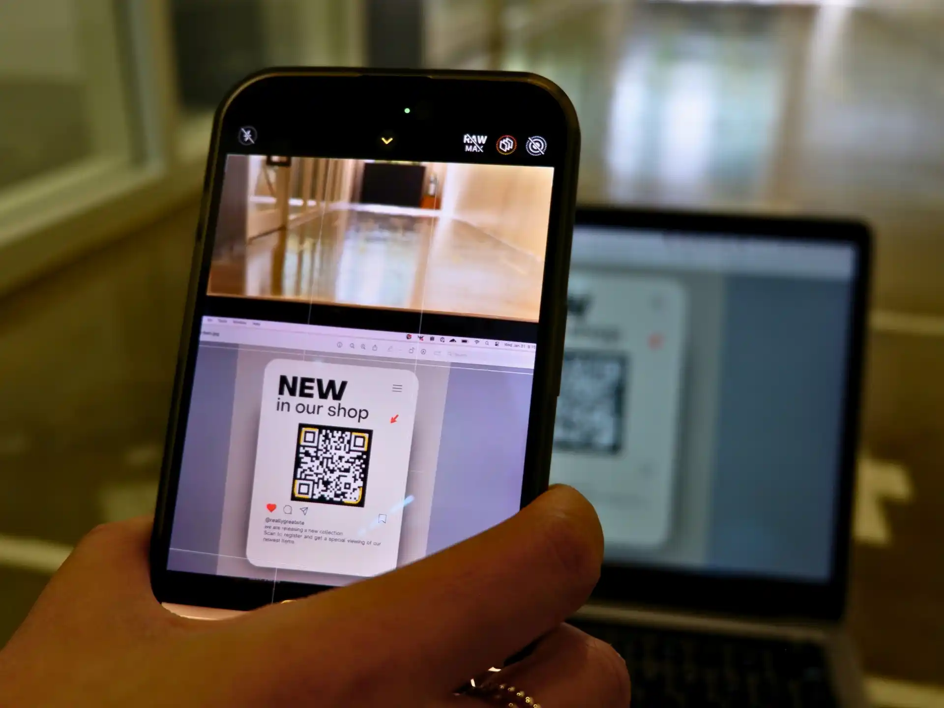 QR code wedding guest book