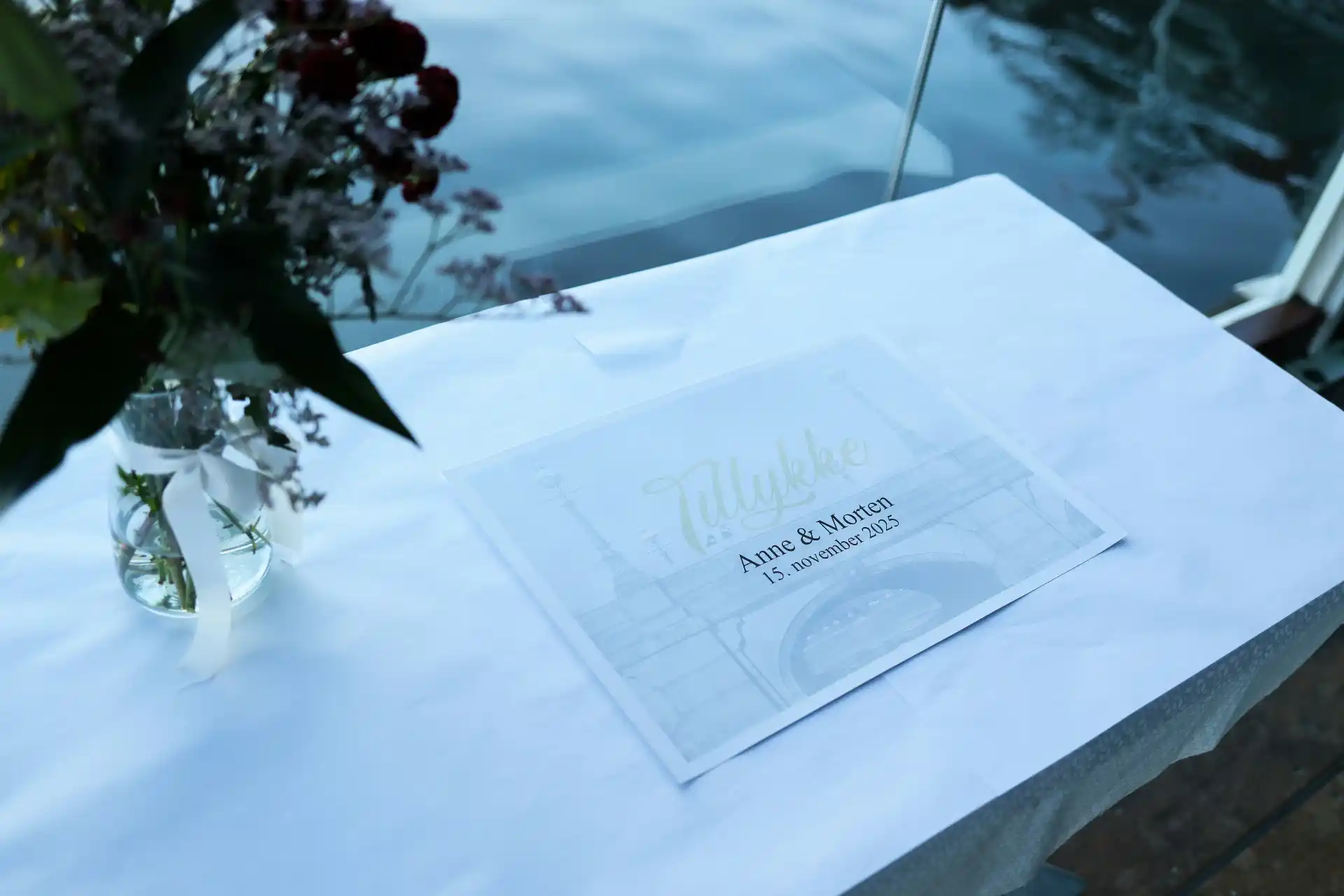QR code wedding guest book